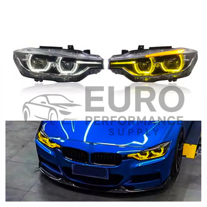 BMW Series 3 F30 F35 F80 2013-2018 LED Xenon Dual Color ( Yellow & White)