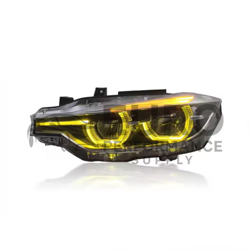 BMW Series 3 F30 F35 F80 2013-2018 LED Xenon Dual Color ( Yellow & White)