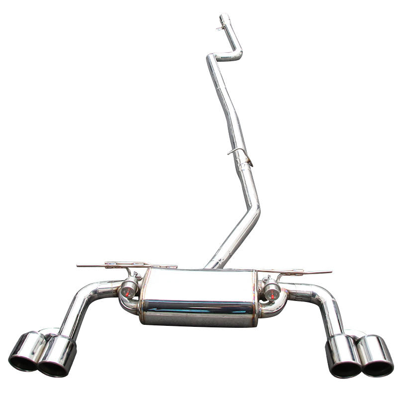 335i Exhaust Pipe Upgrade Stainless Steel Catback Exhaust E90 E92