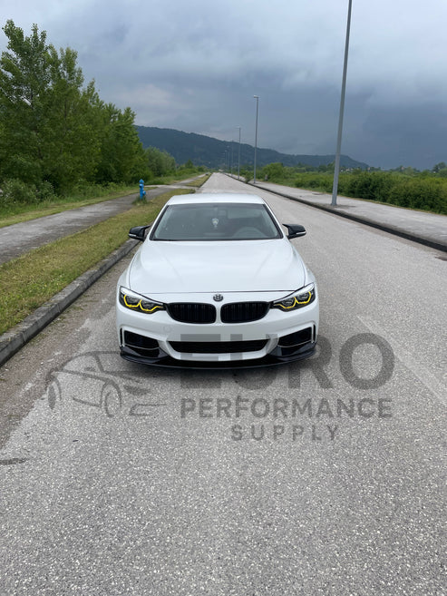 Ikon II Style Bmw 4 Series F32 F33 F82 Dual-Color Headlights Yellow-White DRL